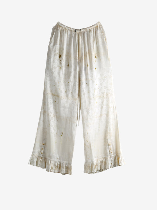 White pants, front view