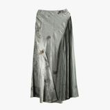 Silver dress, full view