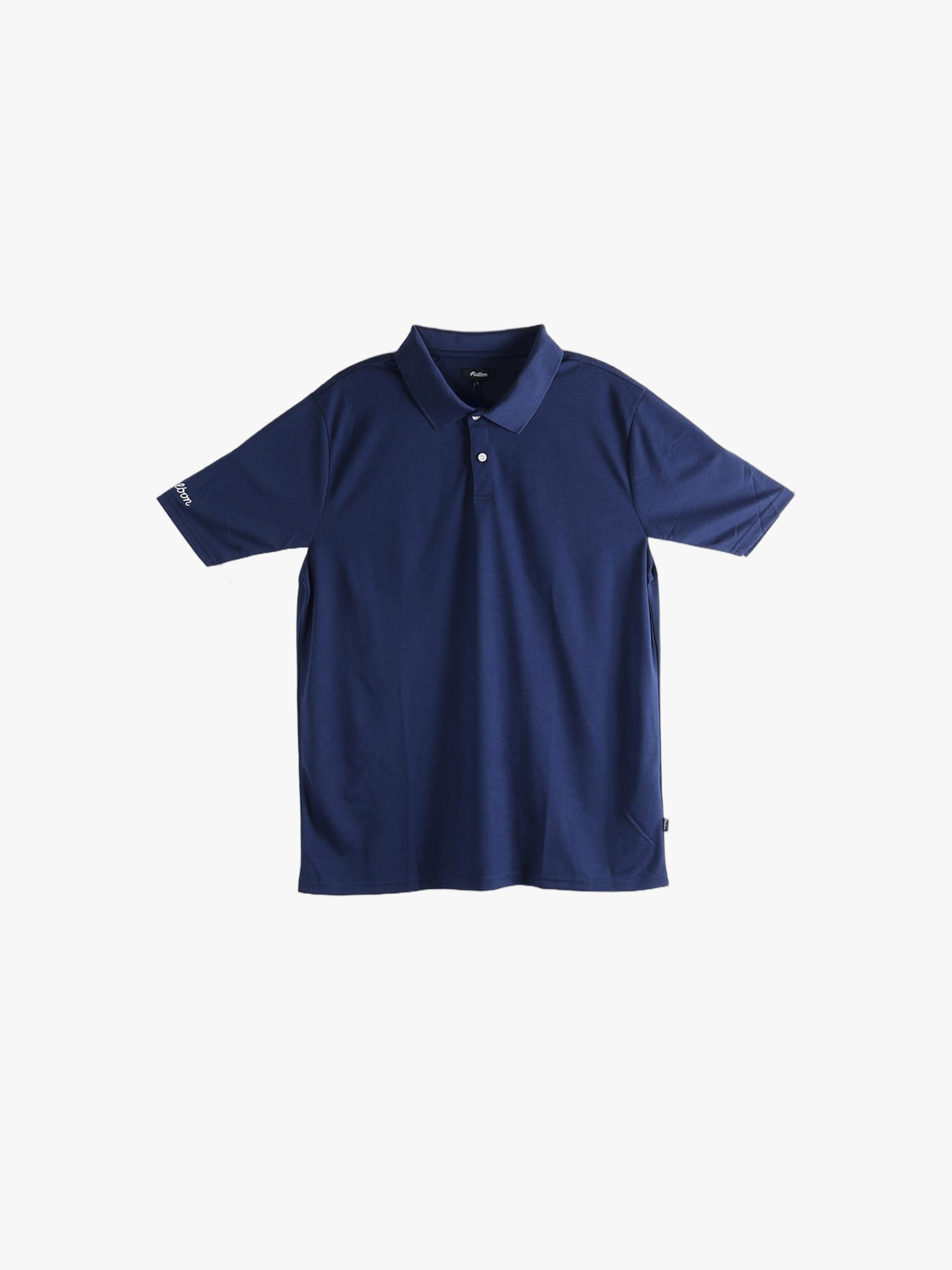 Navy T-shirt, front view