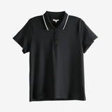 black shirts,front view