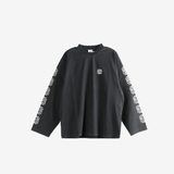 Black sweats-hoodies, front view