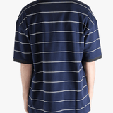 Blue shirt worn by a person, showing the  shirt fit