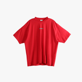Red t-shirt, front view