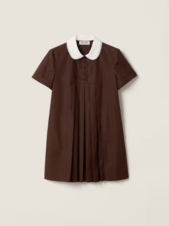Brown dress, front view