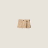 Tan skirt, front view