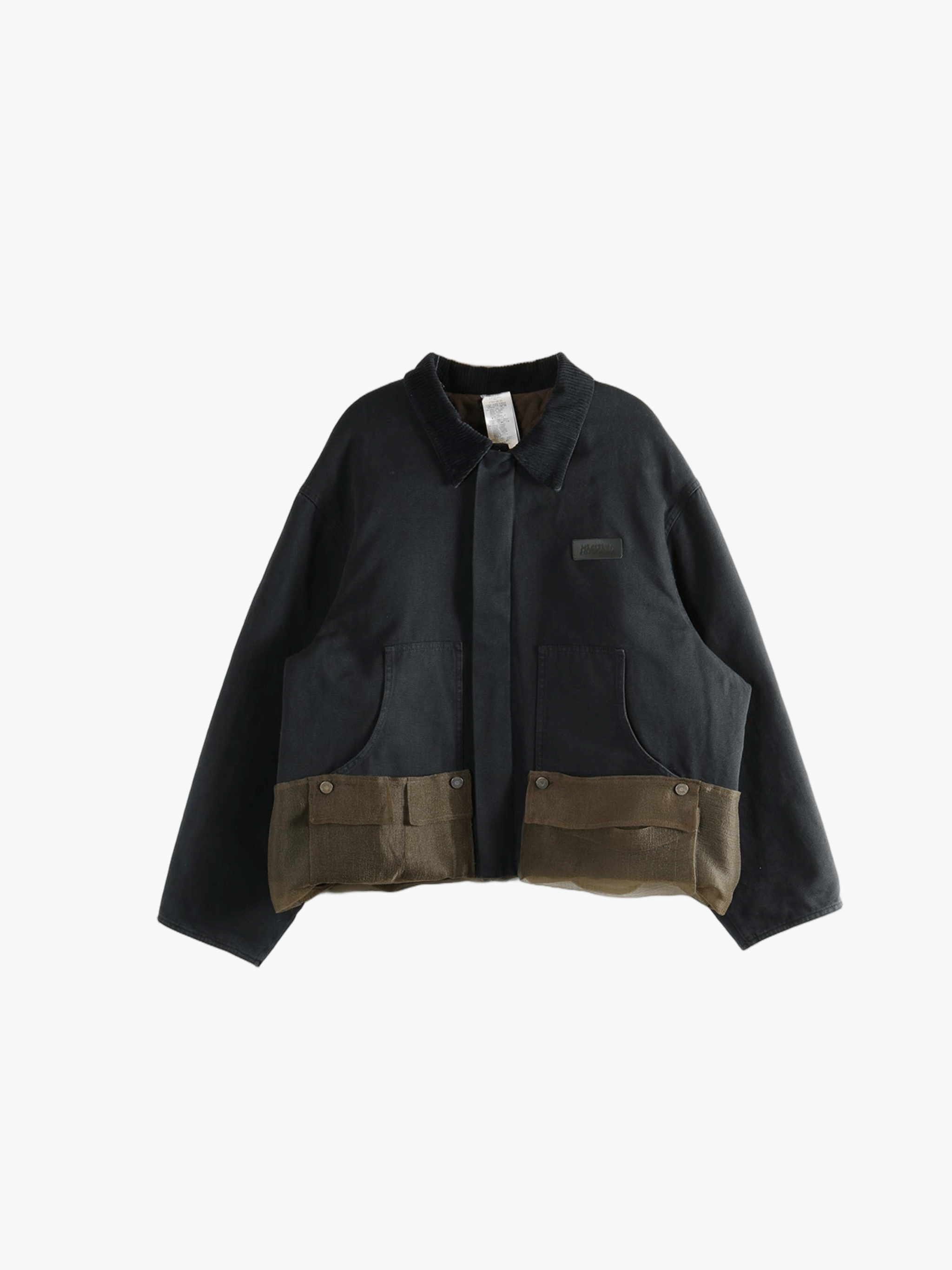 Black jacket, front view