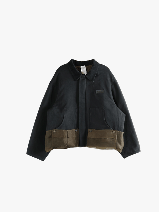 Black jacket, front view