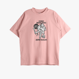 Pink t-shirt, front view