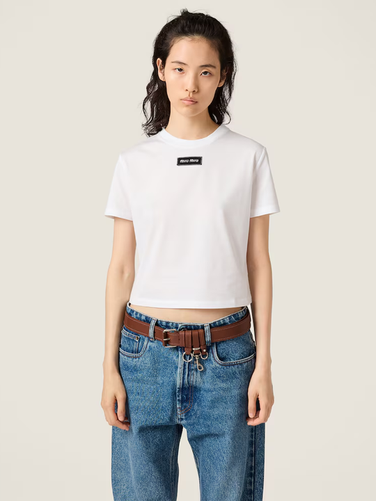 White shirt, full body view