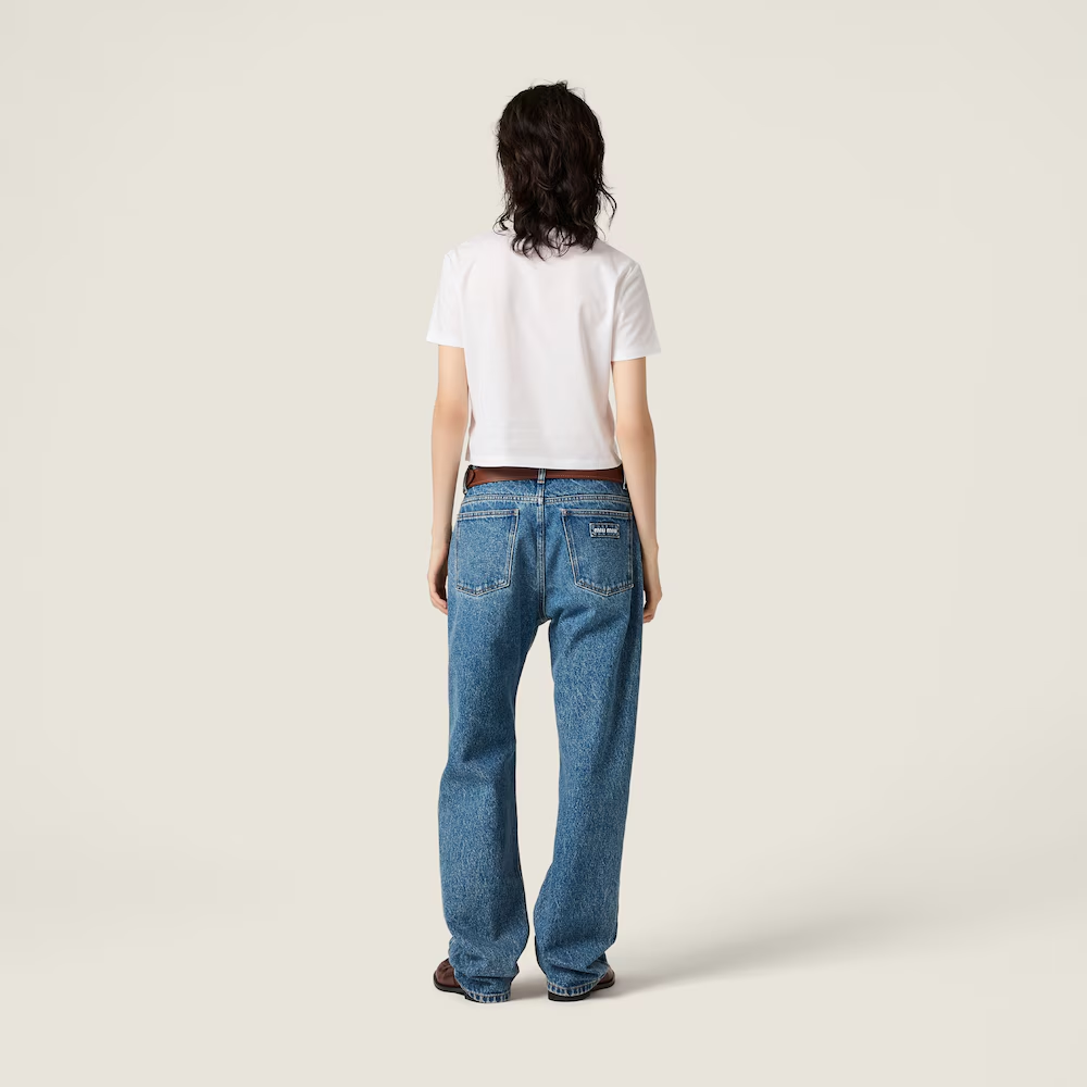 White shirt, full body view