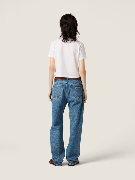 White shirt, full body view