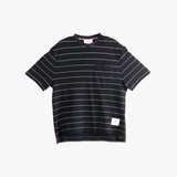 Navy t-shirt, front view