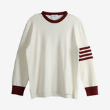 Tan shirts, front view