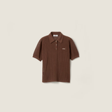 Brown shirt, front view