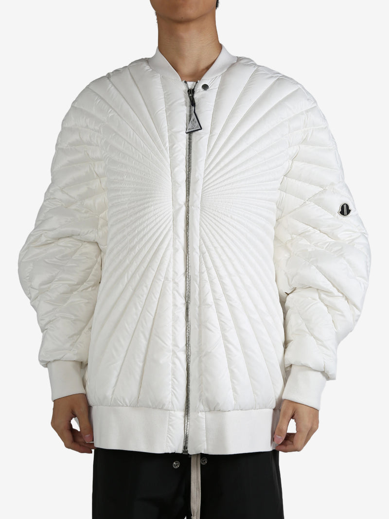 RICK OWENS X MONCLER - Unisex Woven Radiance Peter Jacket