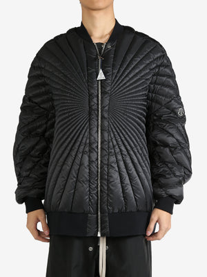 RICK OWENS X MONCLER - Unisex Woven Radiance Peter Jacket