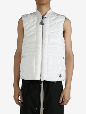 RICK OWENS X MONCLER - Unisex Woven Megapenta Flight Vest