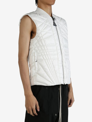 RICK OWENS X MONCLER - Unisex Woven Megapenta Flight Vest