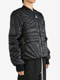 RICK OWENS X MONCLER - Unisex Woven Megapenta Flight Jacket