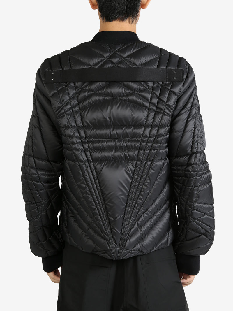 RICK OWENS X MONCLER - Unisex Woven Megapenta Flight Jacket