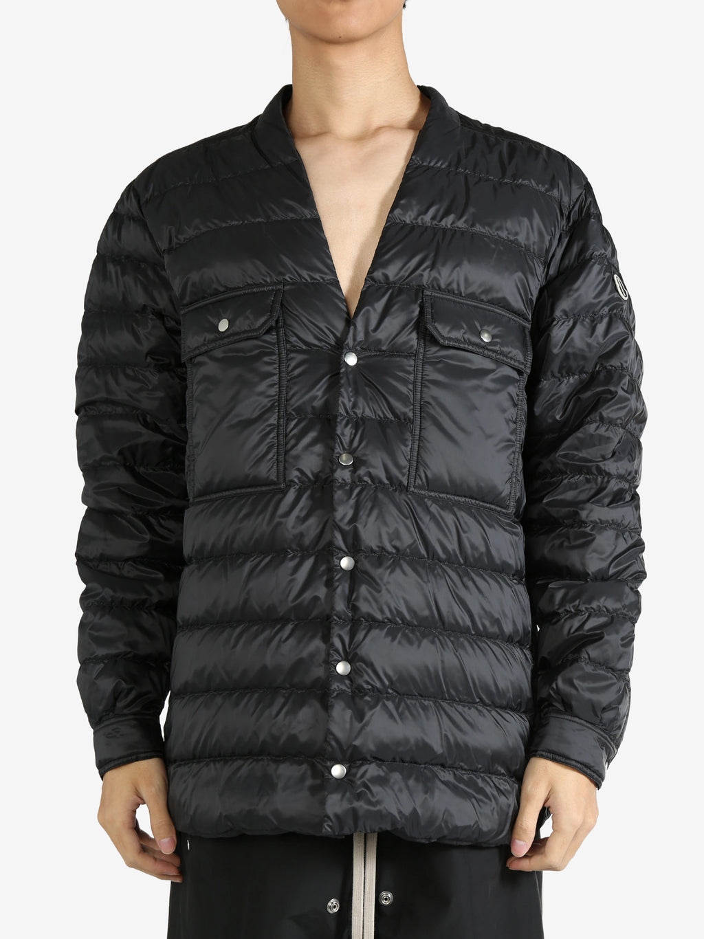 RICK OWENS X MONCLER - Unisex Woven Outershirt