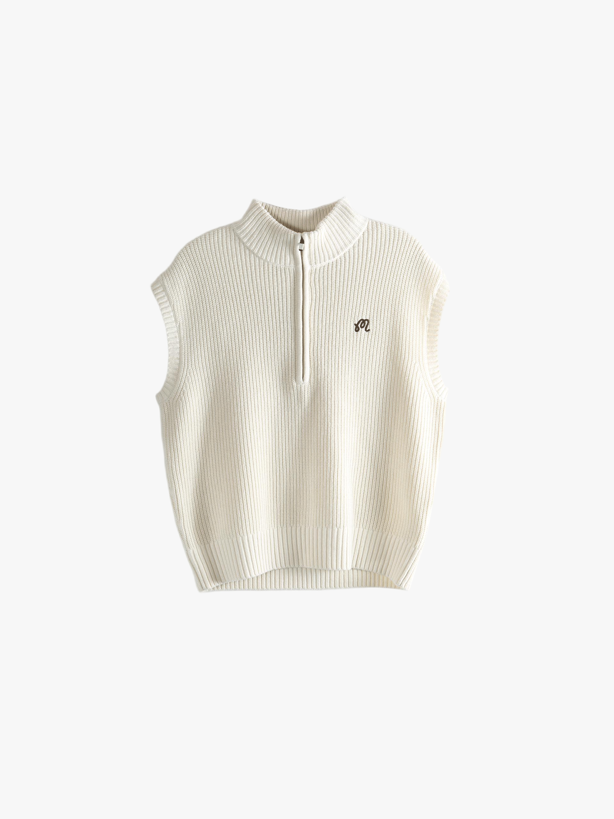 tan top , front view