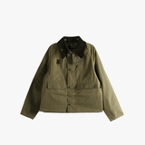 Green jacket,front view