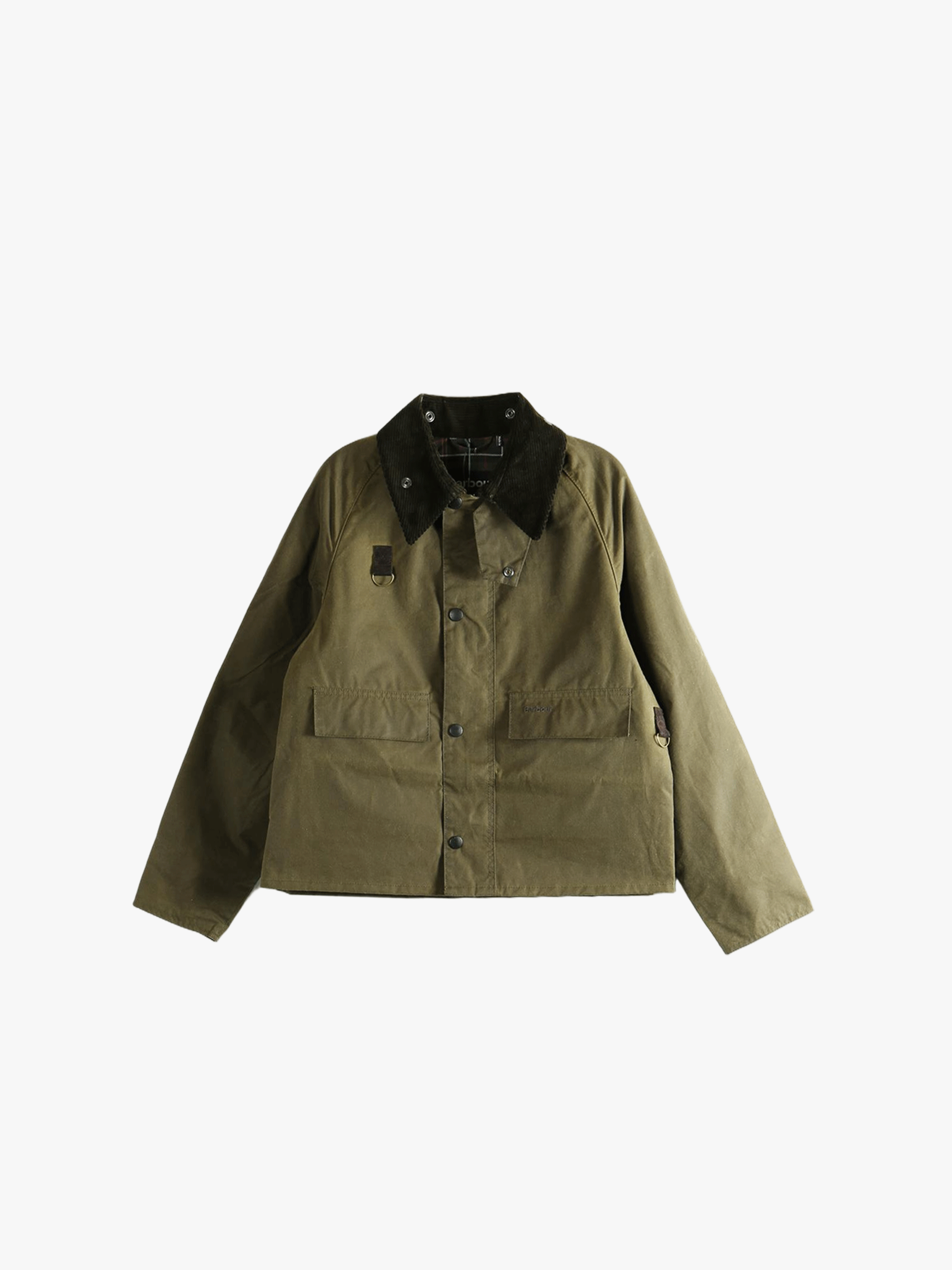 Green jacket,front view