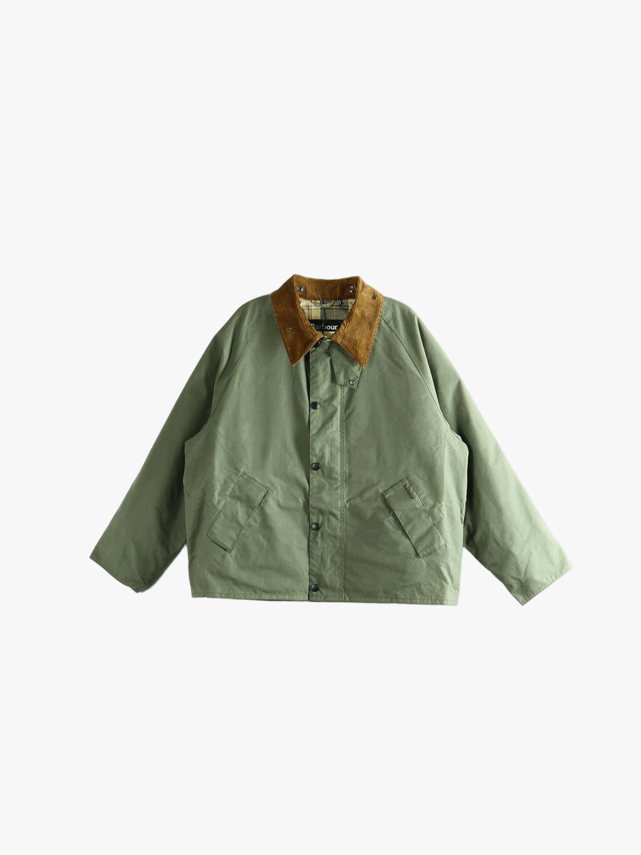 Green jacket,front view