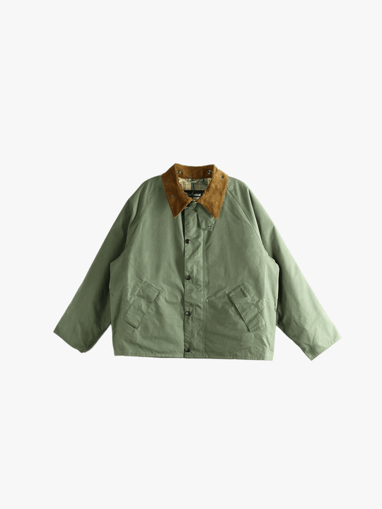 BARBOUR - Men Os Transport Wax Jacket – Atelier New York BARBOUR - Men Os Transport Wax Jacket – Atelier New York