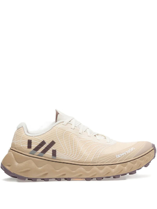 Tan shoes, front view