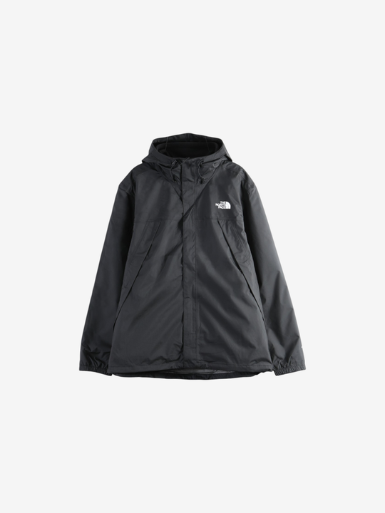 Black jacket, front view