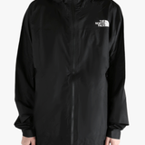 Black jacket worn by a person, showing the jacket fit