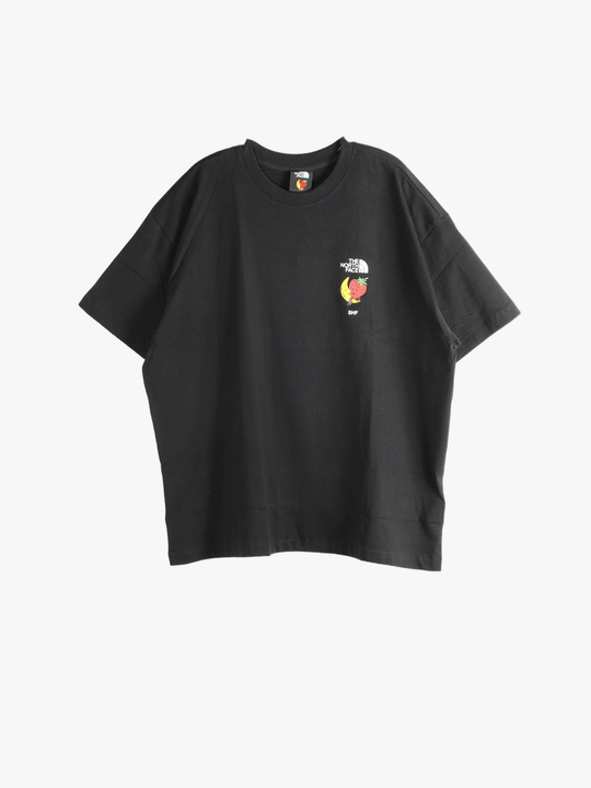 Black tee, front view