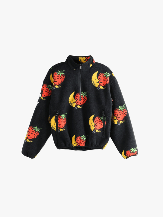 Black jacket, front view