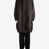 Brown jacket, full body view