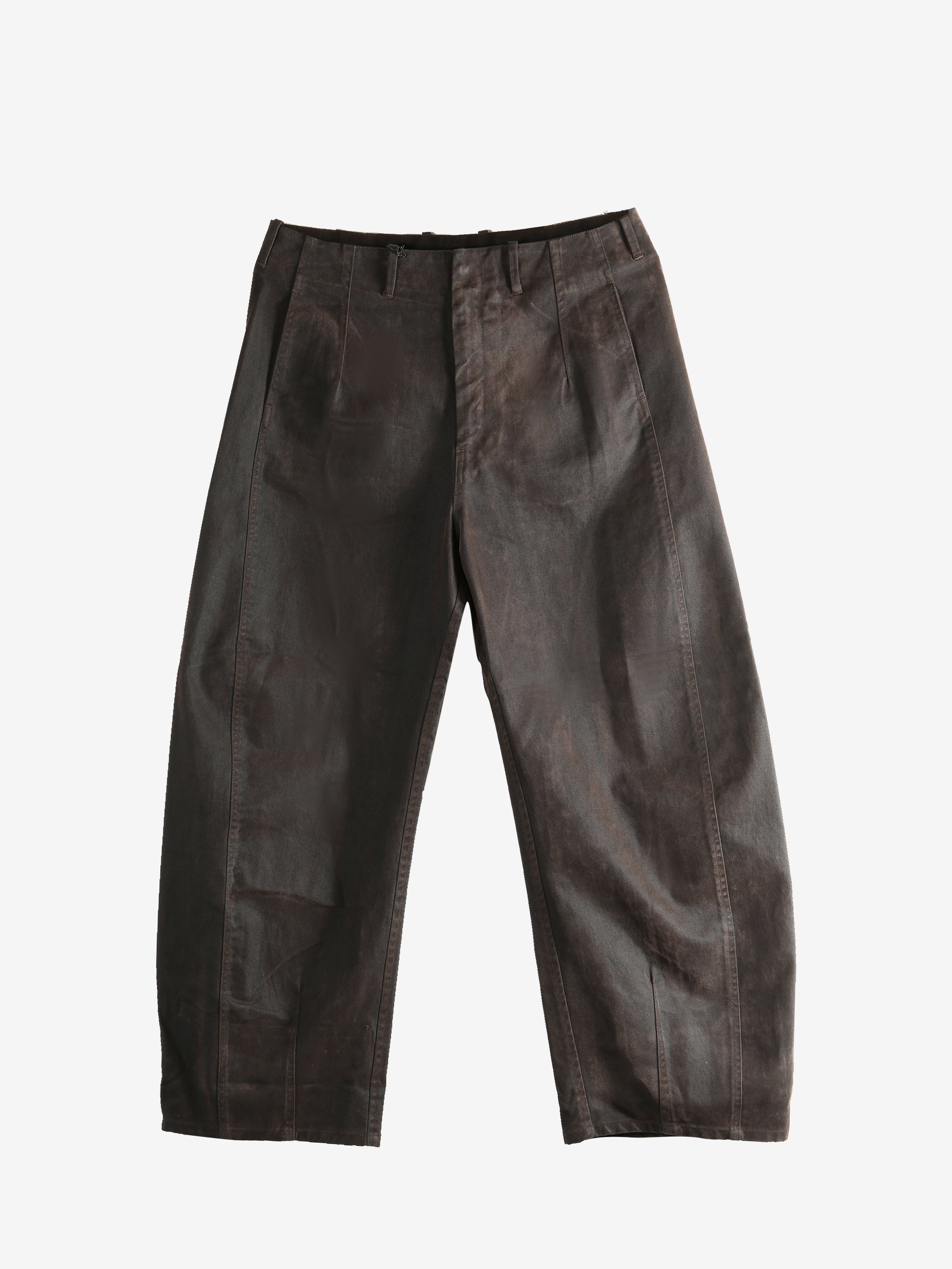 Brown pants,front view