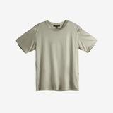 Beige t-shirt on a white background