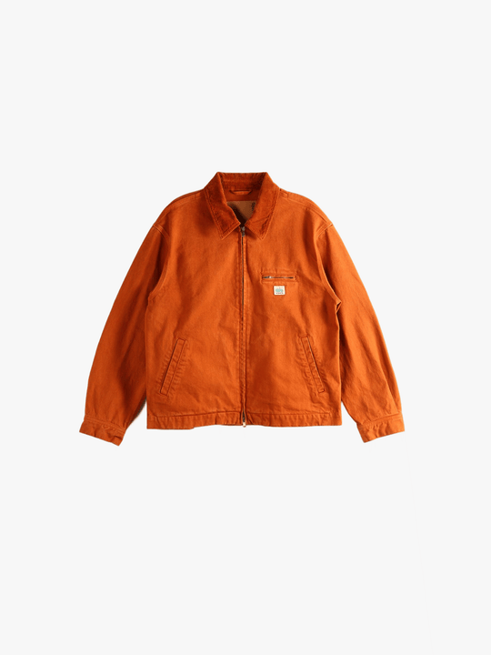Orange jacket, front view