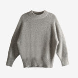 Grey sweater, front view