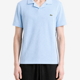 Blue shirt, full body view