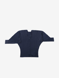 PLEATS PLEASE ISSEY MIYAKE - Women Rib Pleats February Cardigan