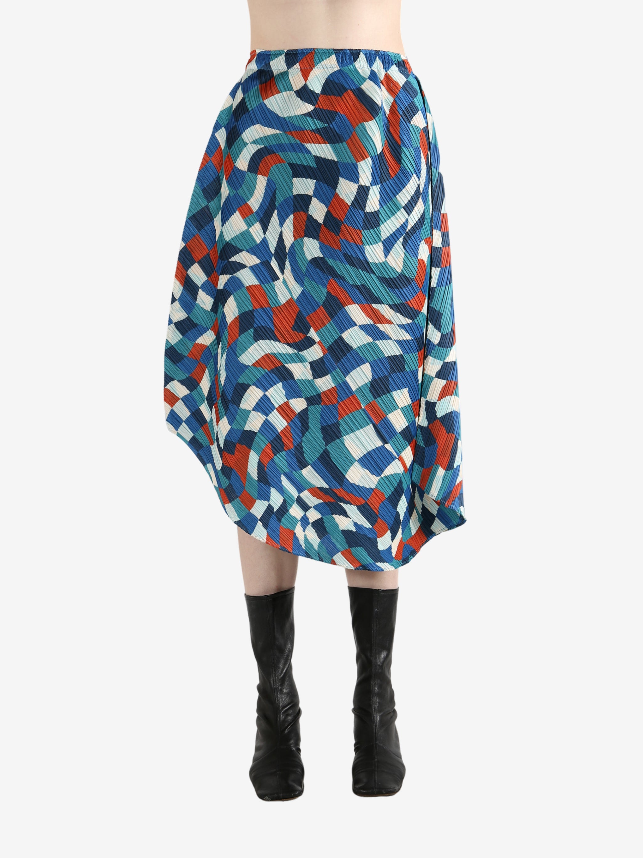 PLEATS PLEASE ISSEY MIYAKE 千鳥格子 スカート Pleats Please Issey Miyake New Colorful Basics 4 Top | WE