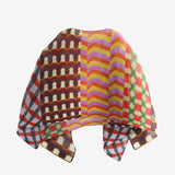 Pink scarf,front view