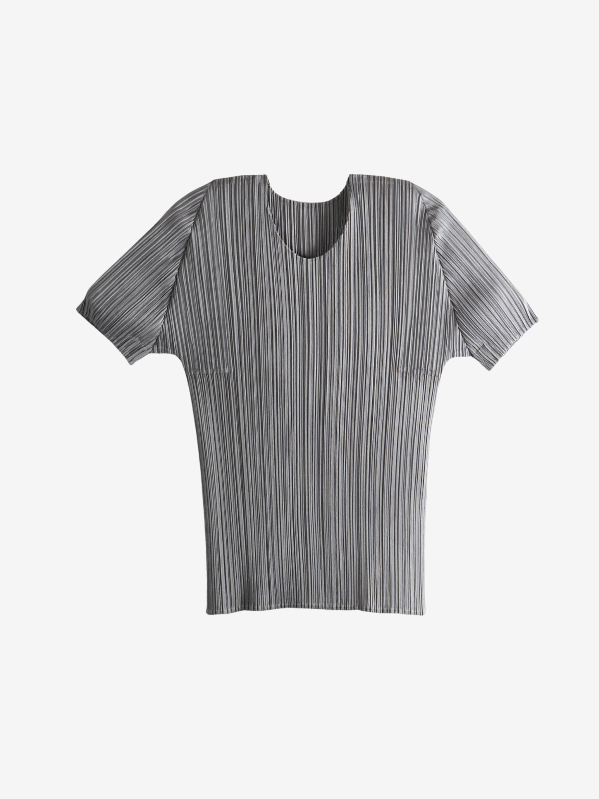 Grey shirts, front view