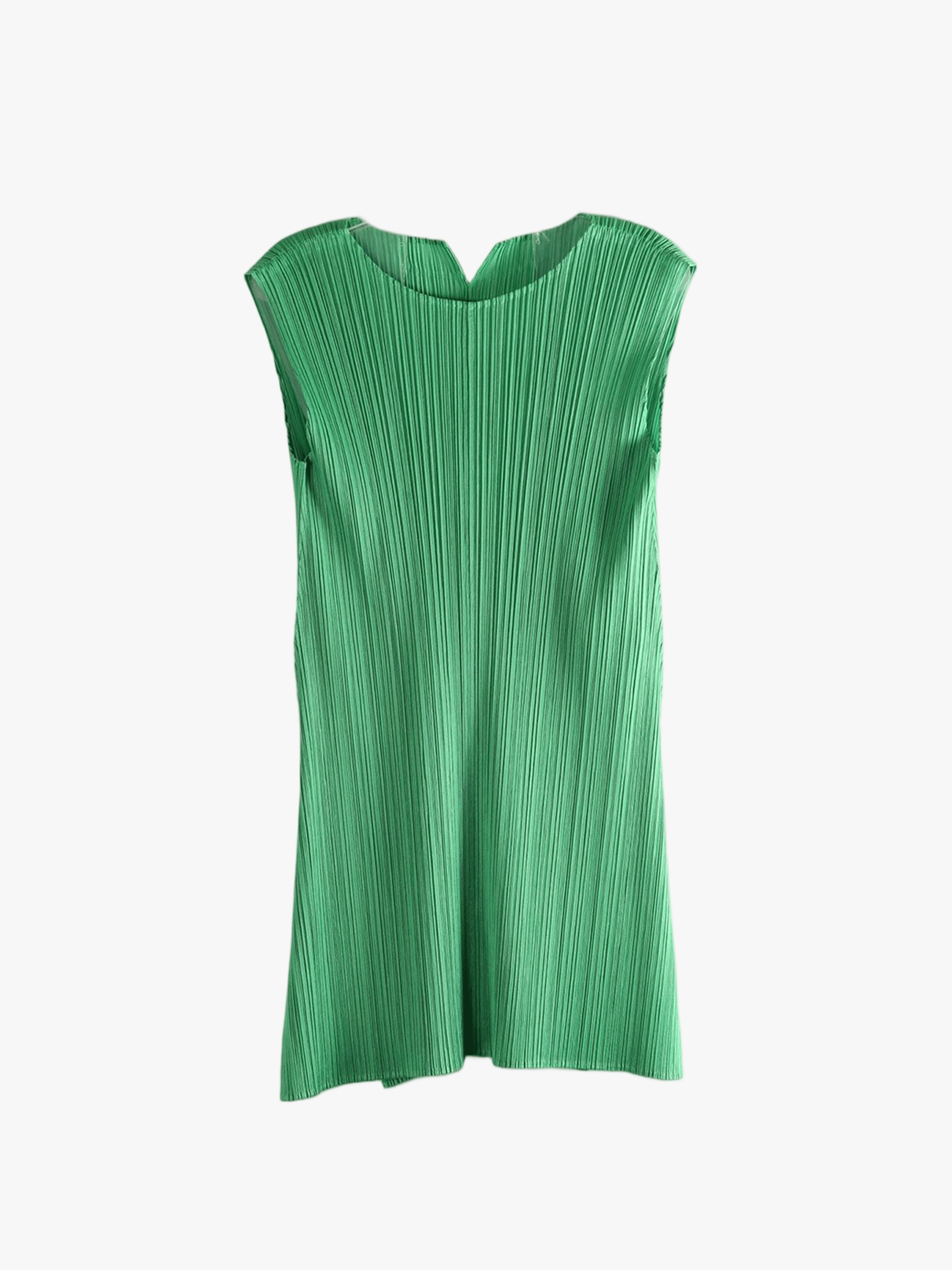 Green dress,front view