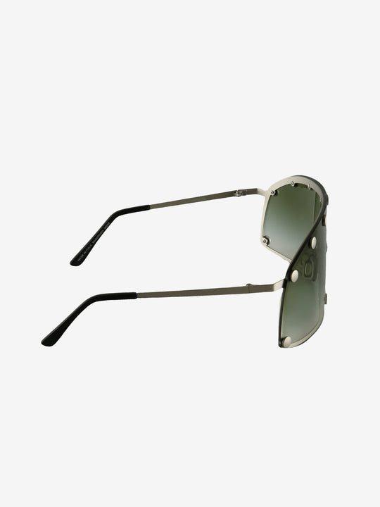 Green glasses, front view