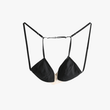 Black activewear, front view