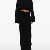 Black top , full body view