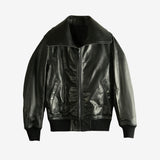 Black jacket, front view